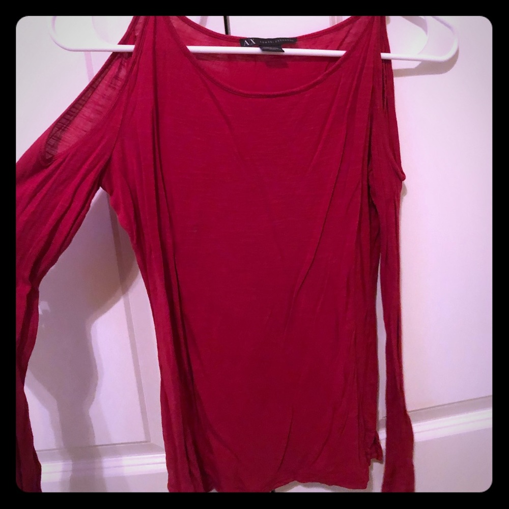 Cold shoulder shirt